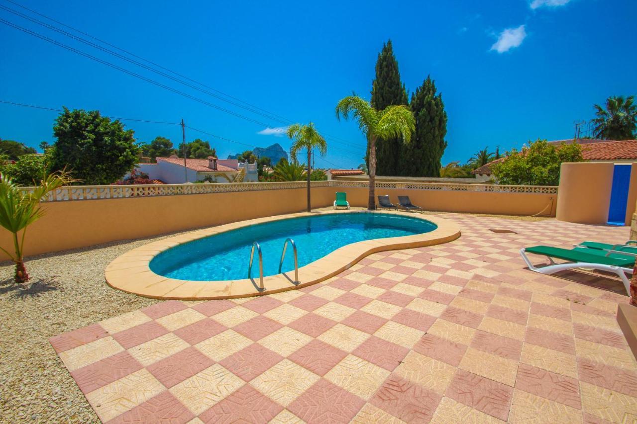 Cometa-86 - Villa With Private Pool Close To The Beach In Calpe Empedrola المظهر الخارجي الصورة